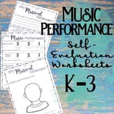 Music Performance Self-Evaluation: Grades K-3 Digital Resources